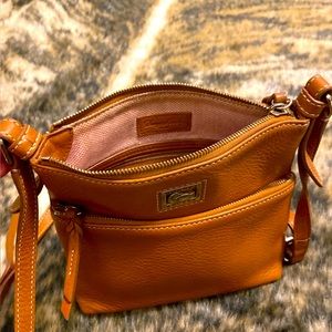 Dooney and Bourke Brown Leather small crossbody